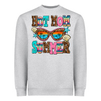 Heather Grey hot mom summer Heavyweight Sweatshirt - AdoDesignShop