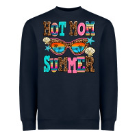 Navy hot mom summer Heavyweight Sweatshirt - AdoDesignShop