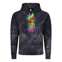 Cloud Black tie dye pineapple Vintage Hoodie - JahusDesignShop
