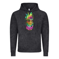 Vintage Black tie dye pineapple Vintage Hoodie - JahusDesignShop