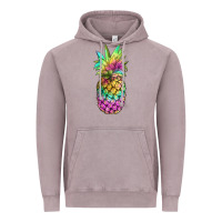 Vintage Zinc tie dye pineapple Vintage Hoodie - JahusDesignShop