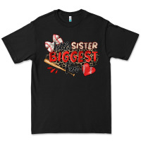 Black little sister biggest fan baseball Premium Tee - Zillion Design Studio