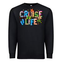 Black cruise life Premium Sweatshirt - LillyAllenDesigns