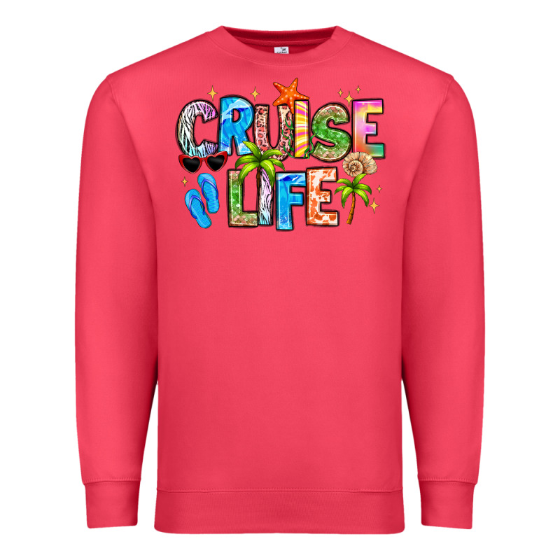 Cruise Life Premium Sweatshirt by LillyAllenDesigns | Teevron