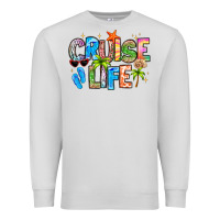 Dove Grey cruise life Premium Sweatshirt - LillyAllenDesigns