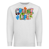 Oatmeal Heather cruise life Premium Sweatshirt - LillyAllenDesigns