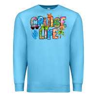 Ocean Blue cruise life Premium Sweatshirt - LillyAllenDesigns