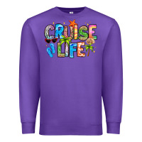 Purple cruise life Premium Sweatshirt - LillyAllenDesigns