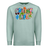 Seafoam cruise life Premium Sweatshirt - LillyAllenDesigns