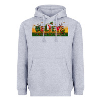 Heather Grey christmas believe Heavyweight Hoodie - BundleAndBundleShop