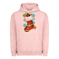 Pigment Salmon christmas Urban Hoodie - CowGirlArtShop