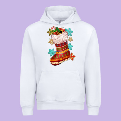 Christmas Urban Hoodie Designed By Cowgirlartshop