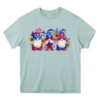 Arona american flag gnomes sunflowers star Heavy Core Tee - Artiststas
