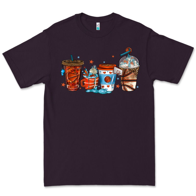 Basketball Coffee Cups Premium Tee by texasbilliewilder | Teevron