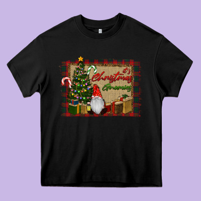 It's Christmas Gnomes Heavy Core Tee Designed By Ranaportraitstore