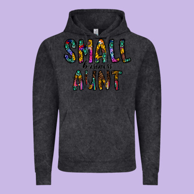 Small Business Aunt Vintage Hoodie Designed By Cowhidedigitalart