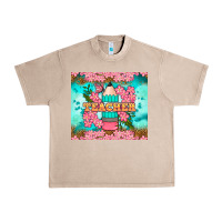 French Oak teacher floral pencil tumbler Urban Heavy Tee - BundleAndBundleShop