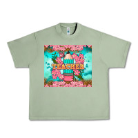 Oil Green teacher floral pencil tumbler Urban Heavy Tee - BundleAndBundleShop