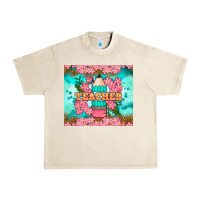Sandshell teacher floral pencil tumbler Urban Heavy Tee - BundleAndBundleShop