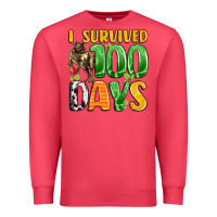 Cardinal dinosaur 100day celebration Premium Sweatshirt - LillyAllenDesigns