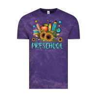 Cloud Purple preschool Vintage Tee - JahusDesignShop