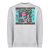 Heather Grey strength hope faith Heavyweight Sweatshirt - JahusDesignShop