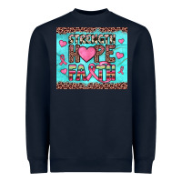 Navy strength hope faith Heavyweight Sweatshirt - JahusDesignShop