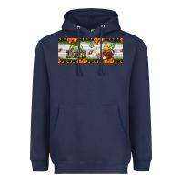 Navy football dad Heavyweight Hoodie - BundleAndBundleShop