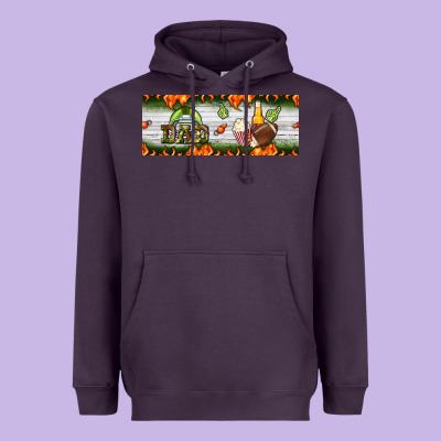 Football Dad Heavyweight Hoodie Designed By Bundleandbundleshop