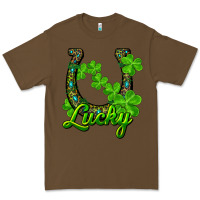 Cacao Lucky shamrock horseshoe Premium Tee - RanaPortraitStore