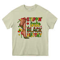 Mossy steppin into black history Heavy Core Tee - Zillion Design Studio