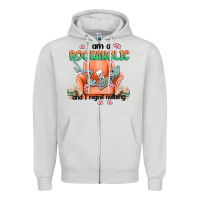 Dove Grey bookaholic Zipper Hoodie - MaliasSmallBusiness