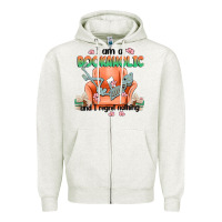 Oatmeal Heather bookaholic Zipper Hoodie - MaliasSmallBusiness