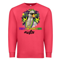 Cardinal throw me something mister Premium Sweatshirt - LillyAllenDesigns