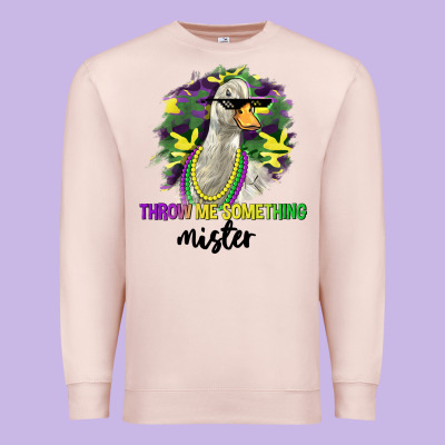 Throw Me Something Mister Premium Sweatshirt Designed By Lillyallendesigns