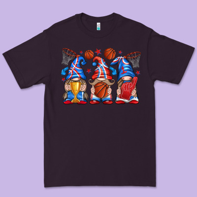 Premium Tee basketball gnome