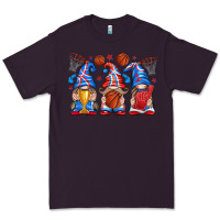 Plum basketball gnome Premium Tee - texasbilliewilder