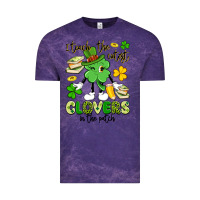 Cloud Purple i teach the cutest clovers in the patch Vintage Tee - Artiststas