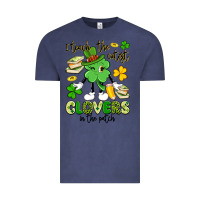 Vintage Denim i teach the cutest clovers in the patch Vintage Tee - Artiststas