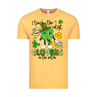 Vintage Mustard i teach the cutest clovers in the patch Vintage Tee - Artiststas