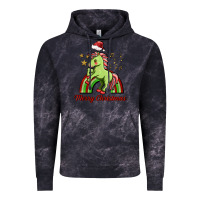 Cloud Black merry christmas unicorn Vintage Hoodie - FaDigitalArtStudio
