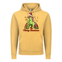 Vintage Mustard merry christmas unicorn Vintage Hoodie - FaDigitalArtStudio