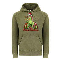 Vintage Olive merry christmas unicorn Vintage Hoodie - FaDigitalArtStudio