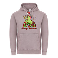 Vintage Zinc merry christmas unicorn Vintage Hoodie - FaDigitalArtStudio