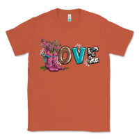 Copper valentines day love and boots Classic Tee - AdoDesignShop