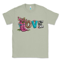 Matcha valentines day love and boots Classic Tee - AdoDesignShop