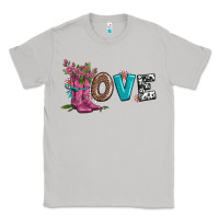 Moon Dust valentines day love and boots Classic Tee - AdoDesignShop
