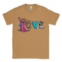 Toasted Coconut valentines day love and boots Classic Tee - AdoDesignShop