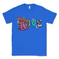 True Royal valentines day love and boots Classic Tee - AdoDesignShop