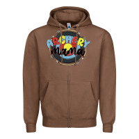 Chestnut archery mama Zipper Hoodie - MaliasSmallBusiness